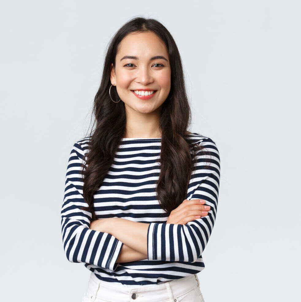 Esmeralda posando muy empoderada